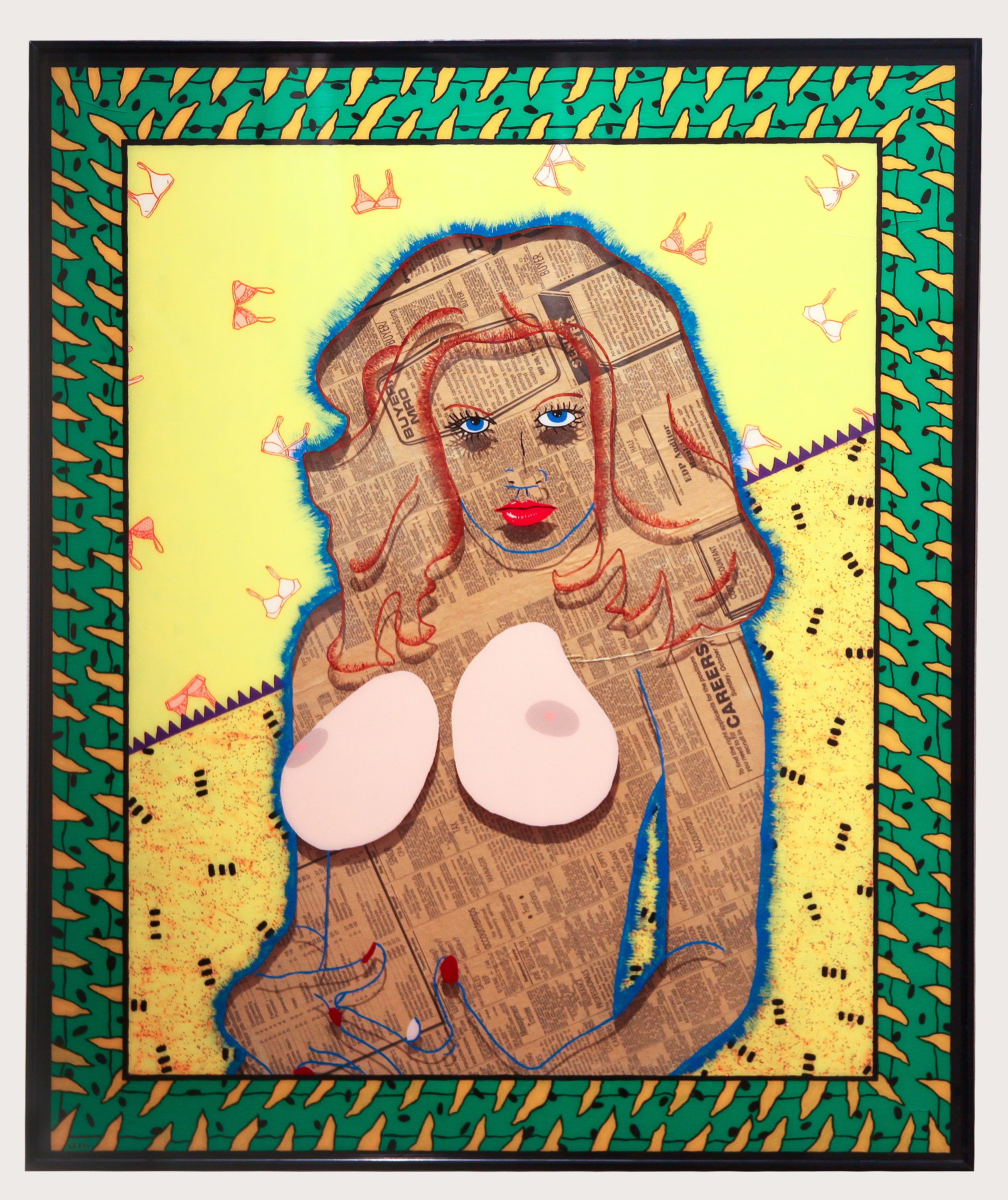Be-Bops-a-Boobs-a-Lot, 1989, 31x26in. edited