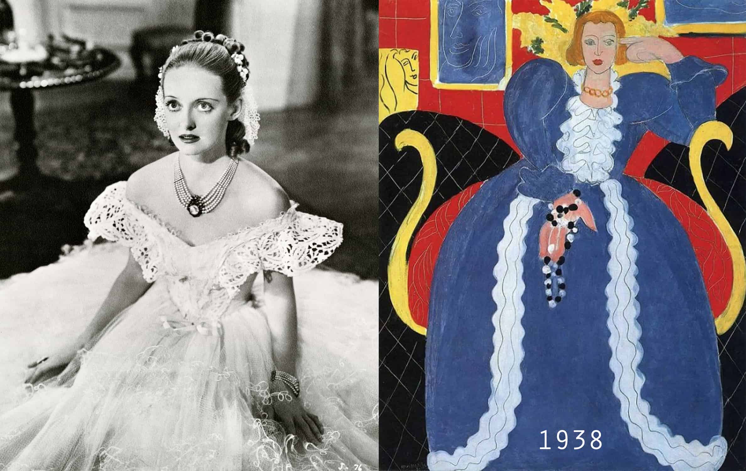1938, Jezebel – Matisse, Lady in Blue, 2021, archival pigment print, 26 x 37.7 in