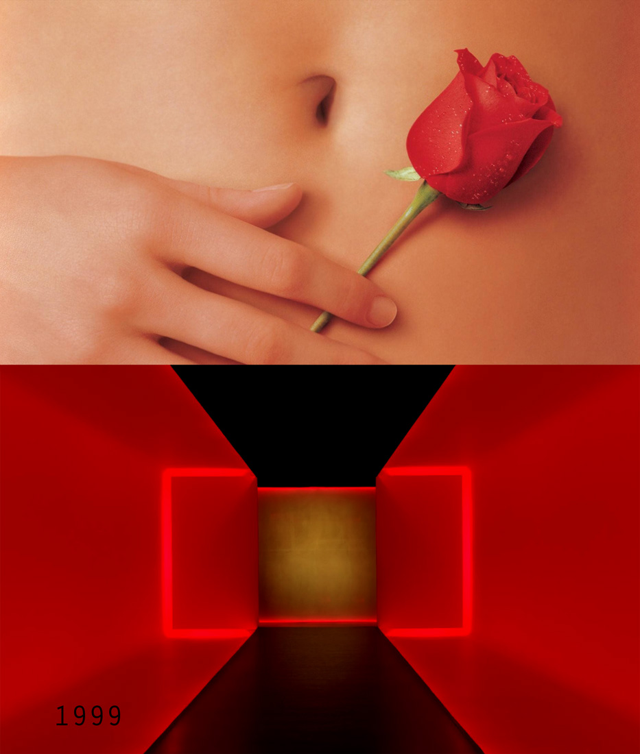 1999, American Beauty, James Turrell, The Light Inside, archival pigment print, 55.5 x 48